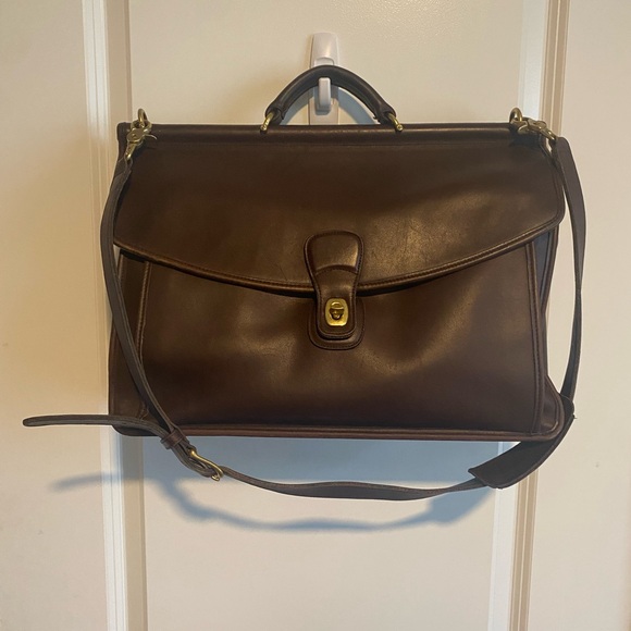 Vintage Coach Beekman Leather briefcase - Picture 1 of 13